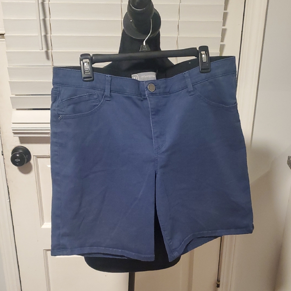 Wit & Wisdom Women's Blue Shorts